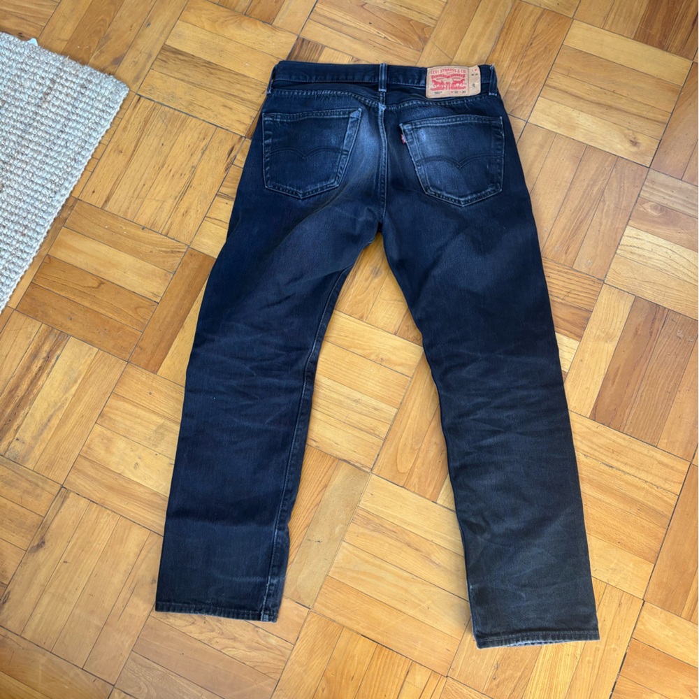 Levi's Black Denim Jeans